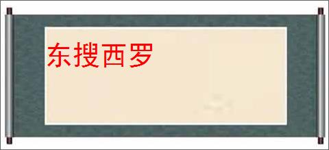 东搜西罗
